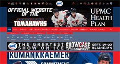 Desktop Screenshot of johnstowntomahawks.com